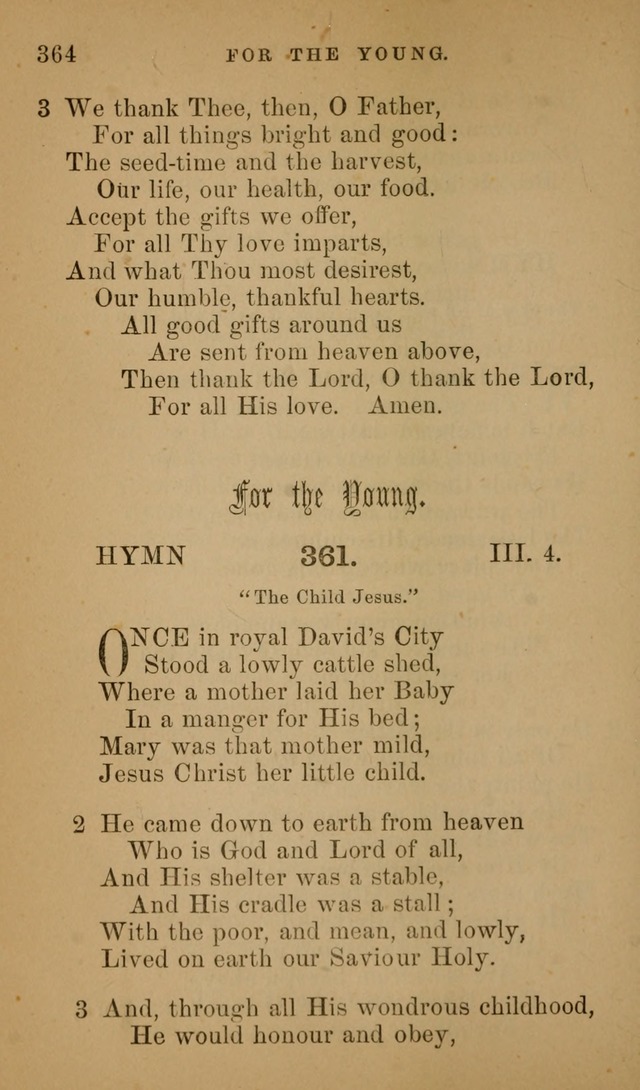 Hymns ancient and modern: for use in the services of the church, with accompanying unes page 367