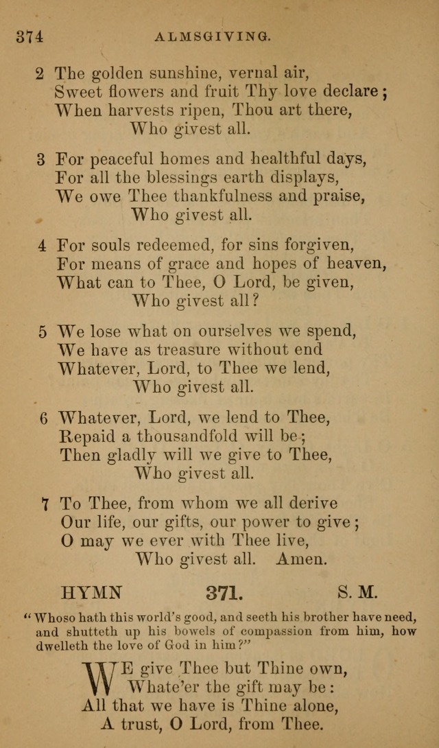 Hymns ancient and modern: for use in the services of the church, with accompanying unes page 377