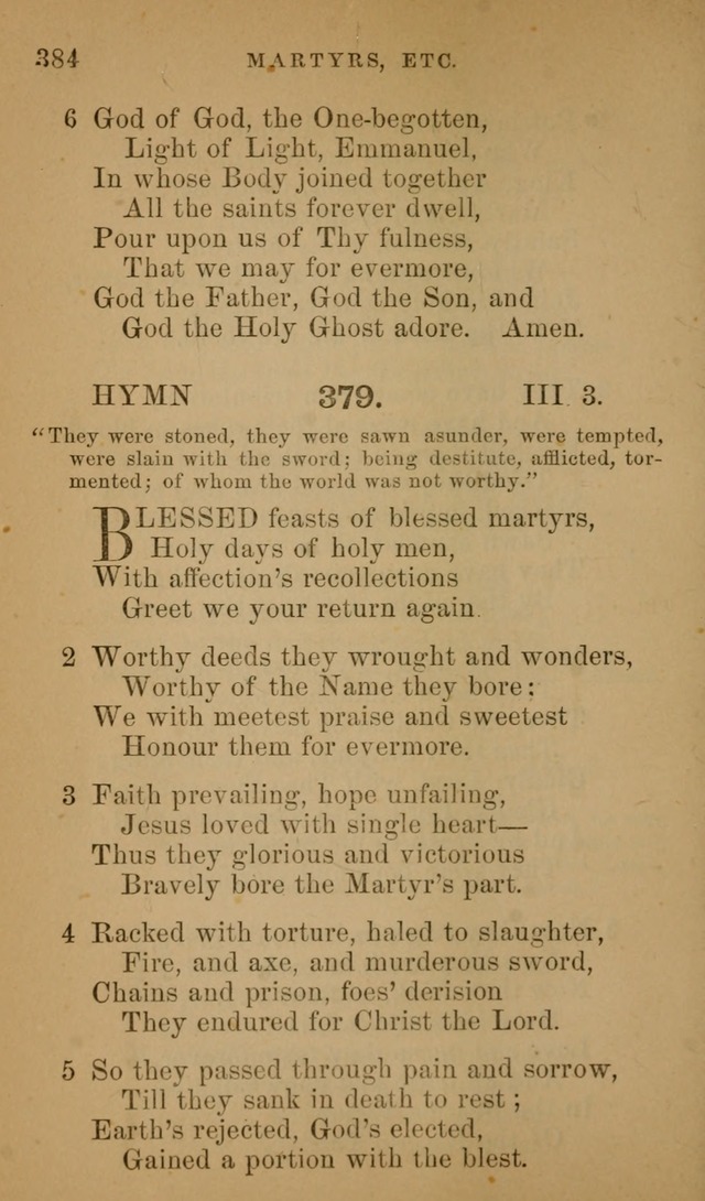 Hymns ancient and modern: for use in the services of the church, with accompanying unes page 387