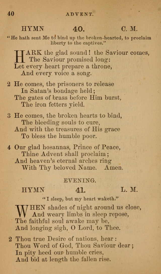 Hymns ancient and modern: for use in the services of the church, with accompanying unes page 43