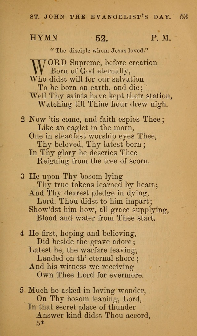 Hymns ancient and modern: for use in the services of the church, with accompanying unes page 56