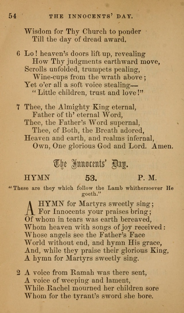 Hymns ancient and modern: for use in the services of the church, with accompanying unes page 57
