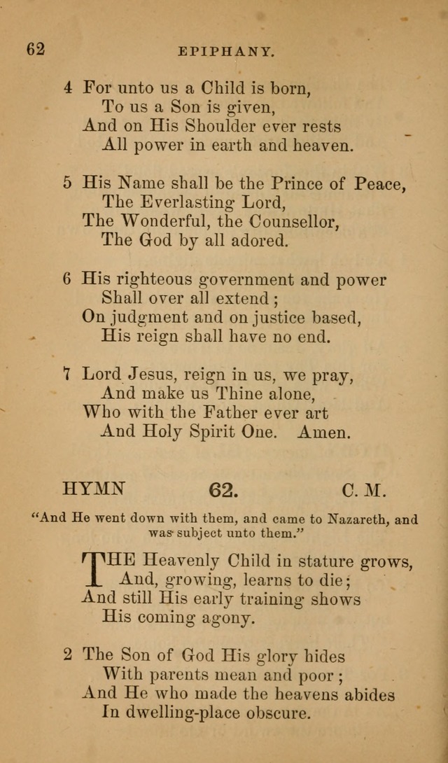 Hymns ancient and modern: for use in the services of the church, with accompanying unes page 65