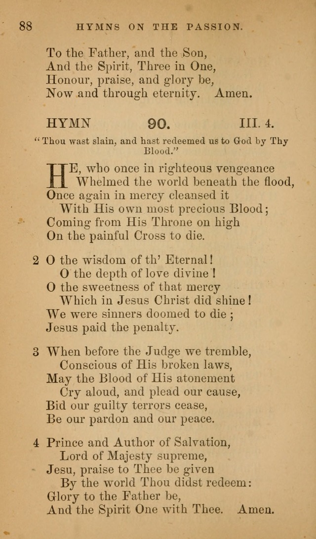 Hymns ancient and modern: for use in the services of the church, with accompanying unes page 91