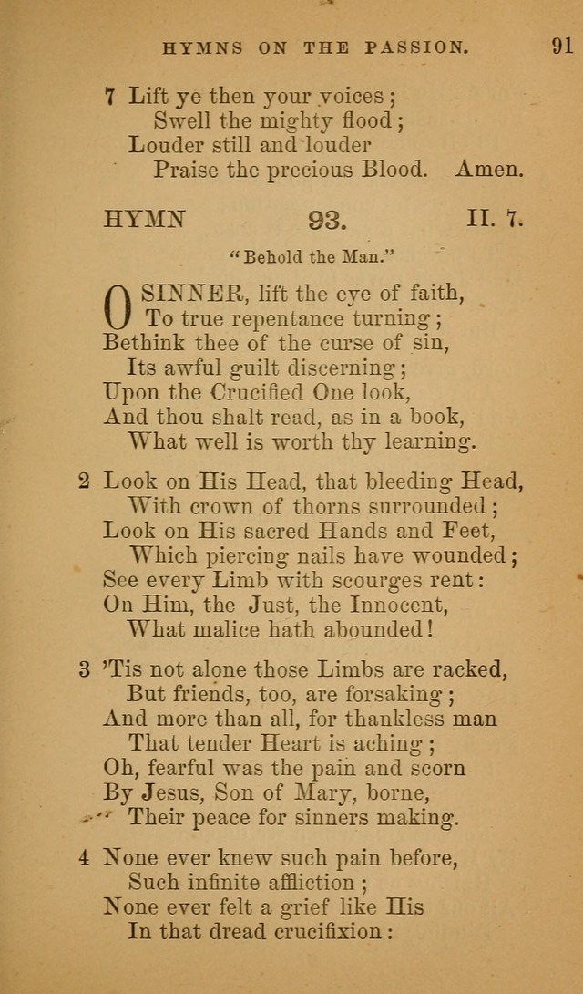 Hymns ancient and modern: for use in the services of the church, with accompanying unes page 94