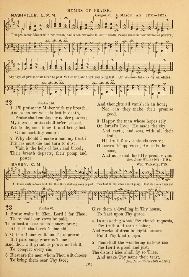 Hymns of the Ages: for Public and Social Worship page 11