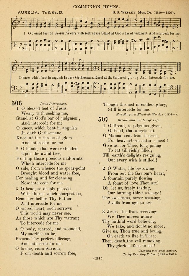 Hymns of the Ages: for Public and Social Worship page 216