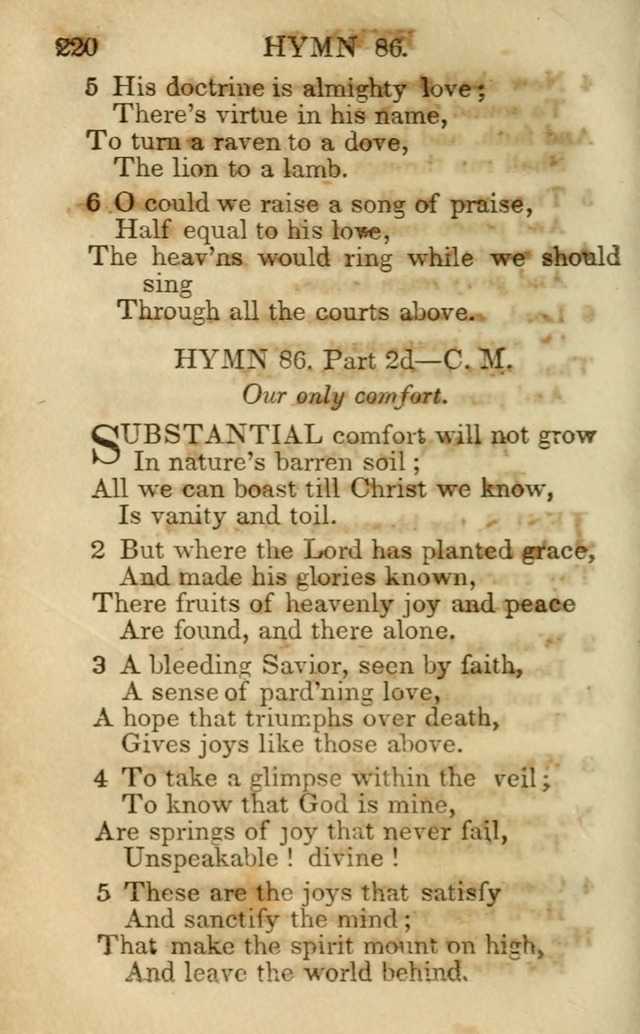 Hymns and Spiritual Songs, Original and Selected, for the Use of Christians. (5th ed.) page 230