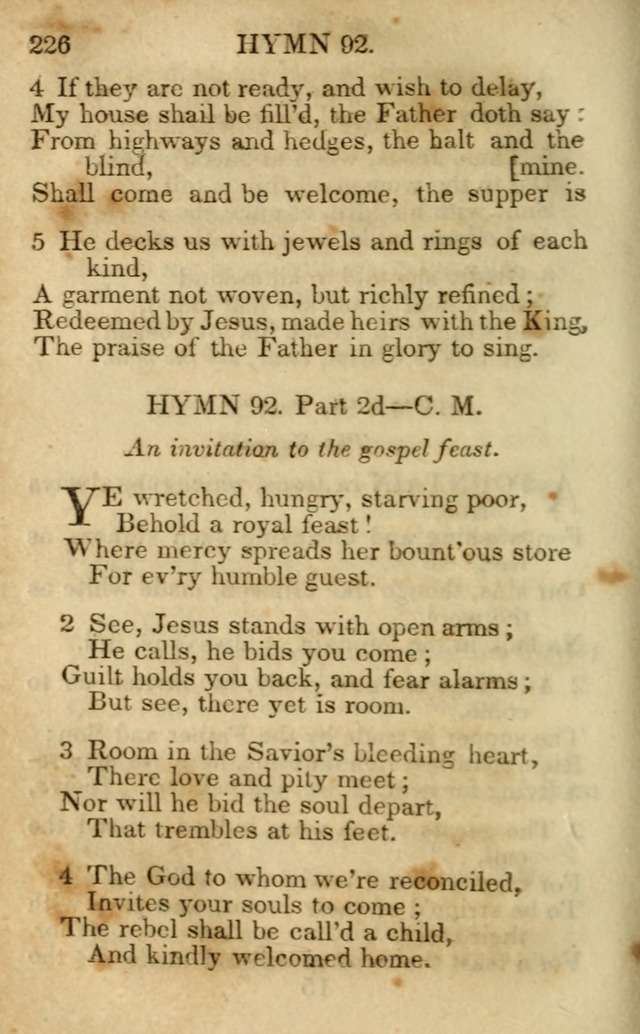 Hymns and Spiritual Songs, Original and Selected, for the Use of Christians. (5th ed.) page 236