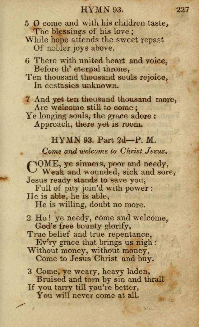 Hymns and Spiritual Songs, Original and Selected, for the Use of Christians. (5th ed.) page 237