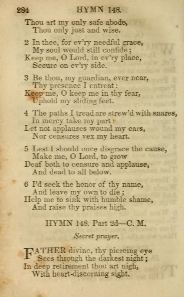 Hymns and Spiritual Songs, Original and Selected, for the Use of Christians. (5th ed.) page 294