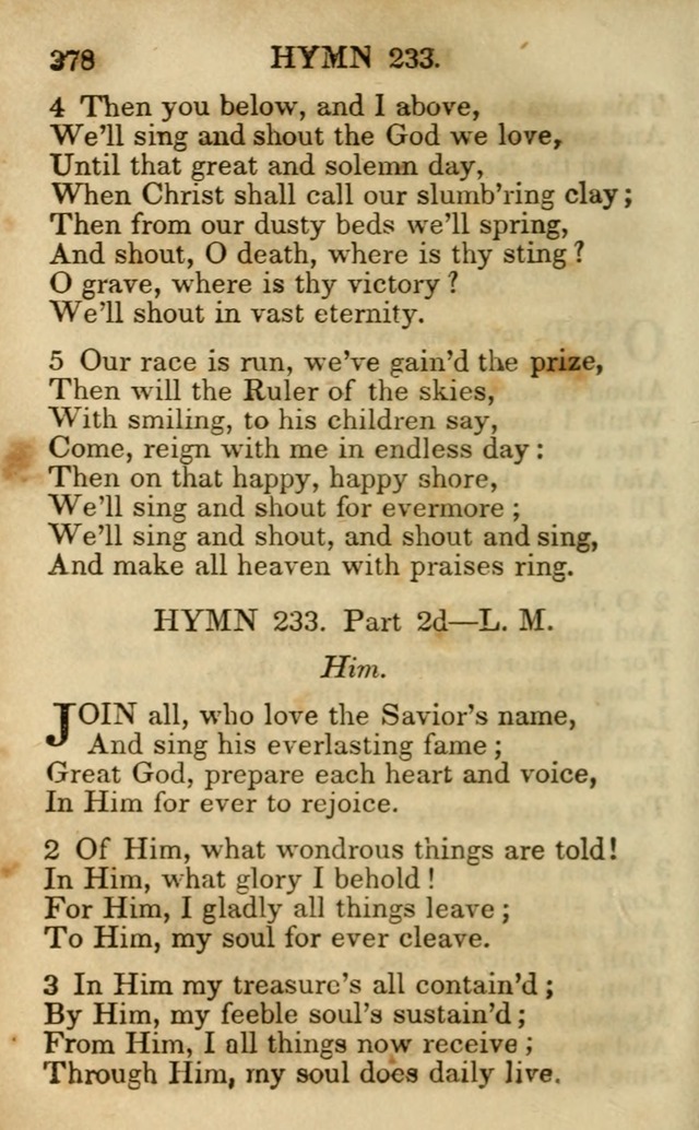 Hymns and Spiritual Songs, Original and Selected, for the Use of Christians. (5th ed.) page 388