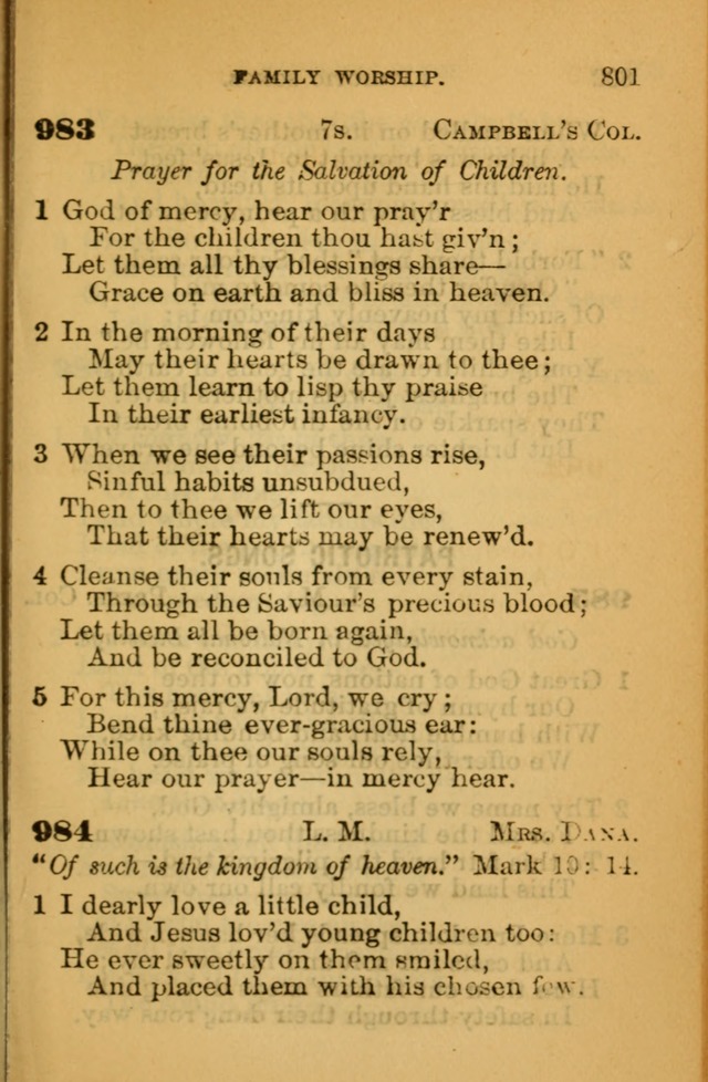 The Hymn Book of the African Methodist Episcopal Church: being a collection of hymns, sacred songs and chants (5th ed.) page 810