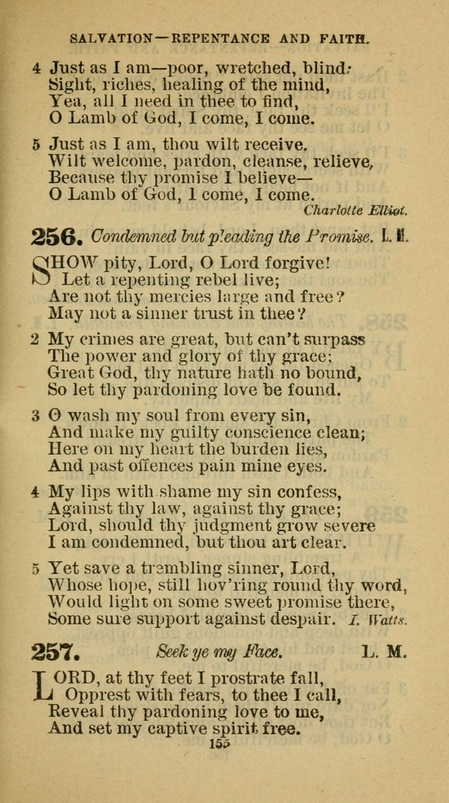 Hymn-Book of the Evangelical Association page 166