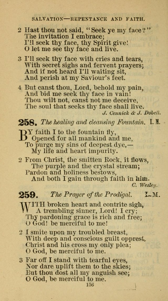 Hymn-Book of the Evangelical Association page 167