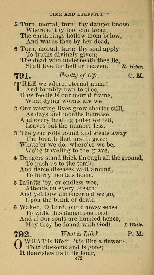 Hymn-Book of the Evangelical Association page 483