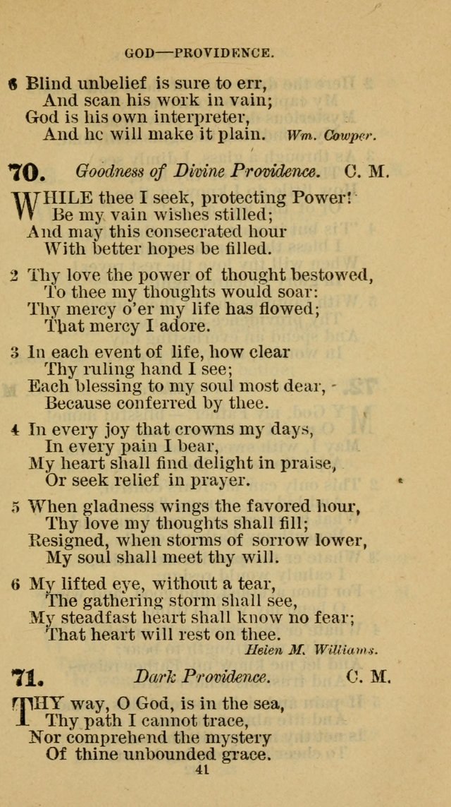 Hymn-Book of the Evangelical Association page 52