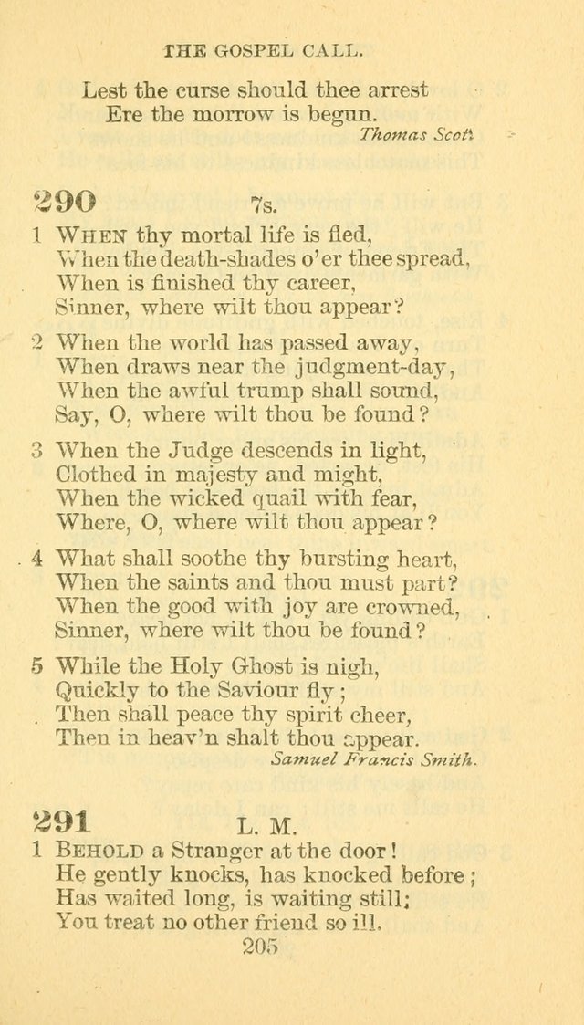 Hymn Book of the Methodist Episcopal Church, South page 212