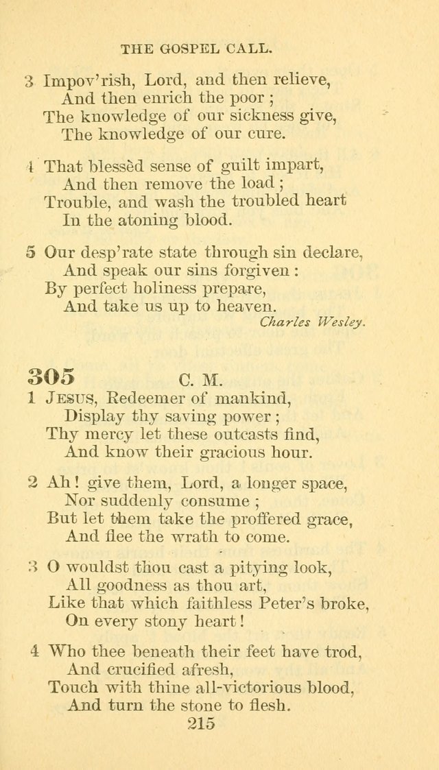 Hymn Book of the Methodist Episcopal Church, South page 222