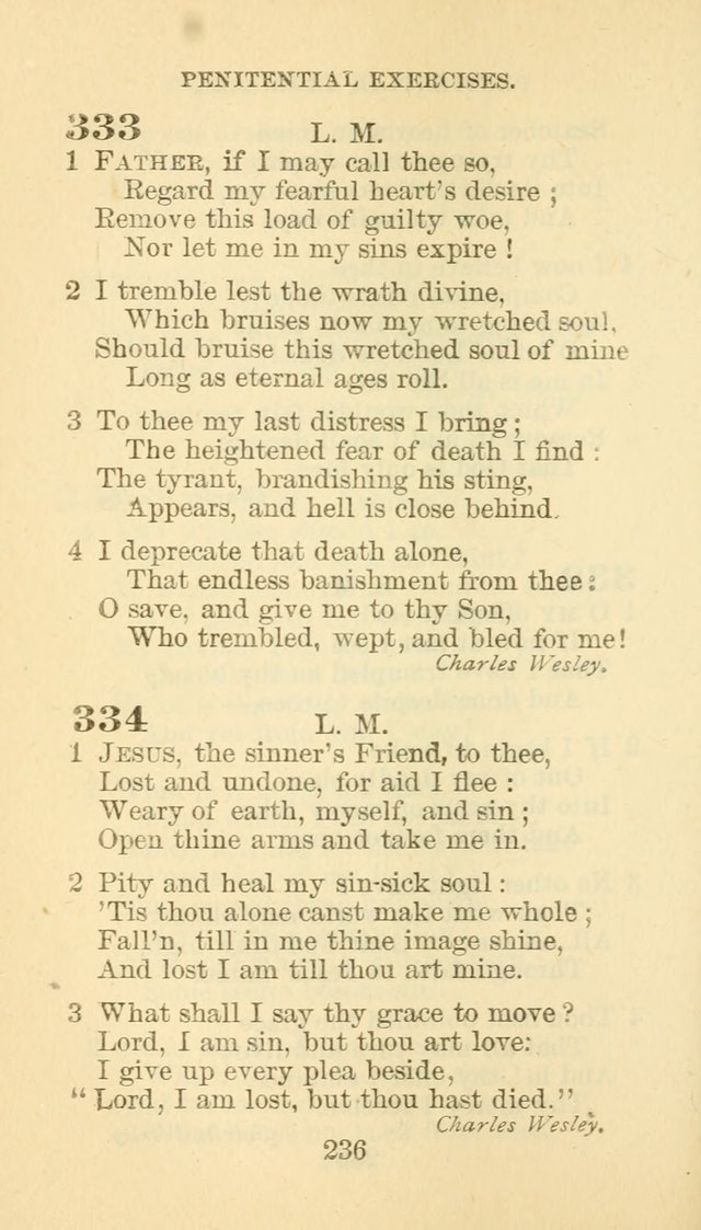 Hymn Book of the Methodist Episcopal Church, South page 243