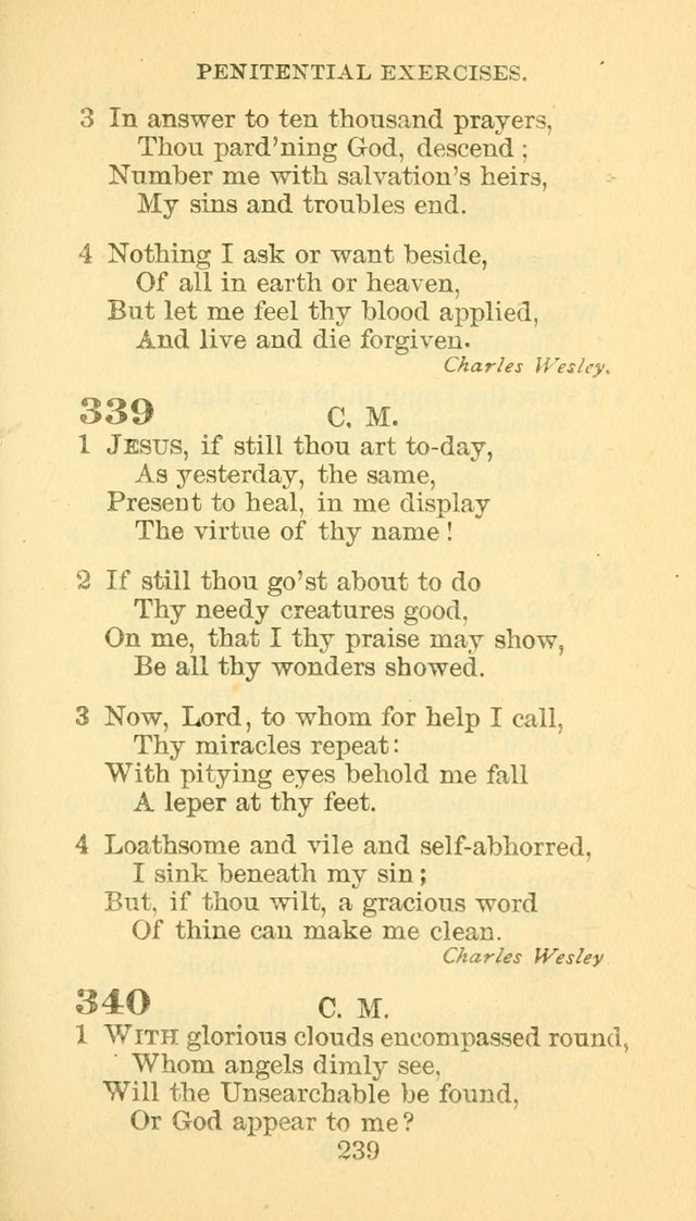 Hymn Book of the Methodist Episcopal Church, South page 246
