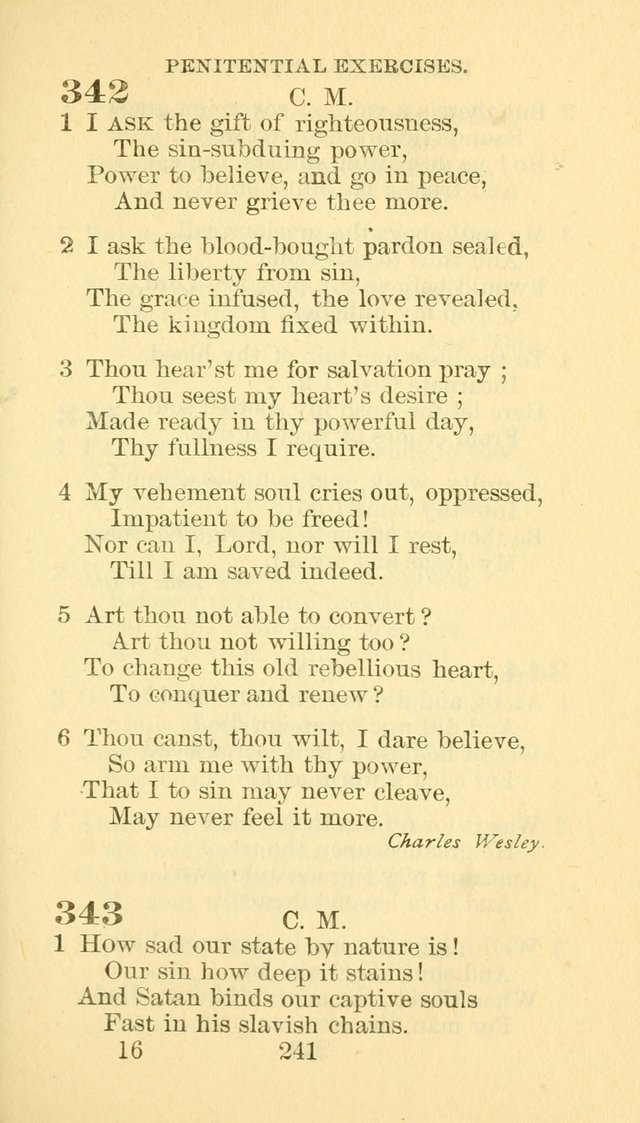 Hymn Book of the Methodist Episcopal Church, South page 248