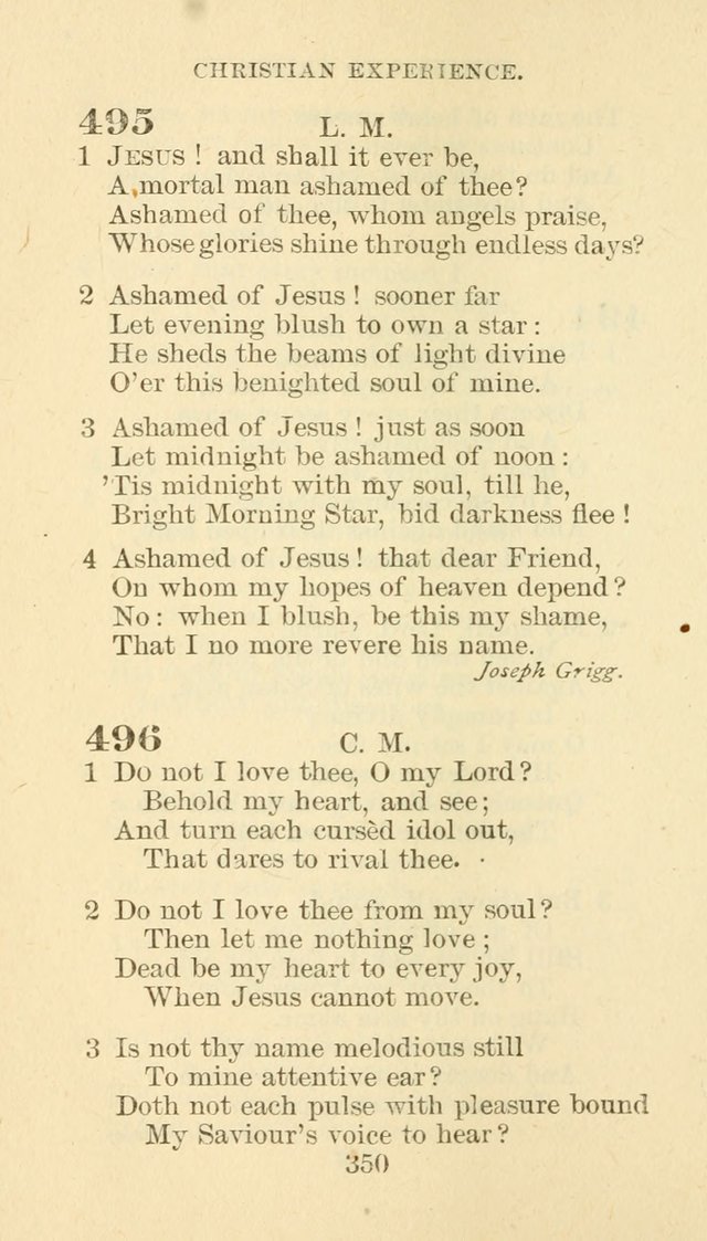 Hymn Book of the Methodist Episcopal Church, South page 357