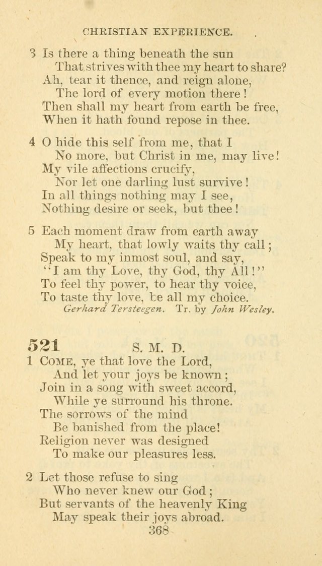 Hymn Book of the Methodist Episcopal Church, South page 375