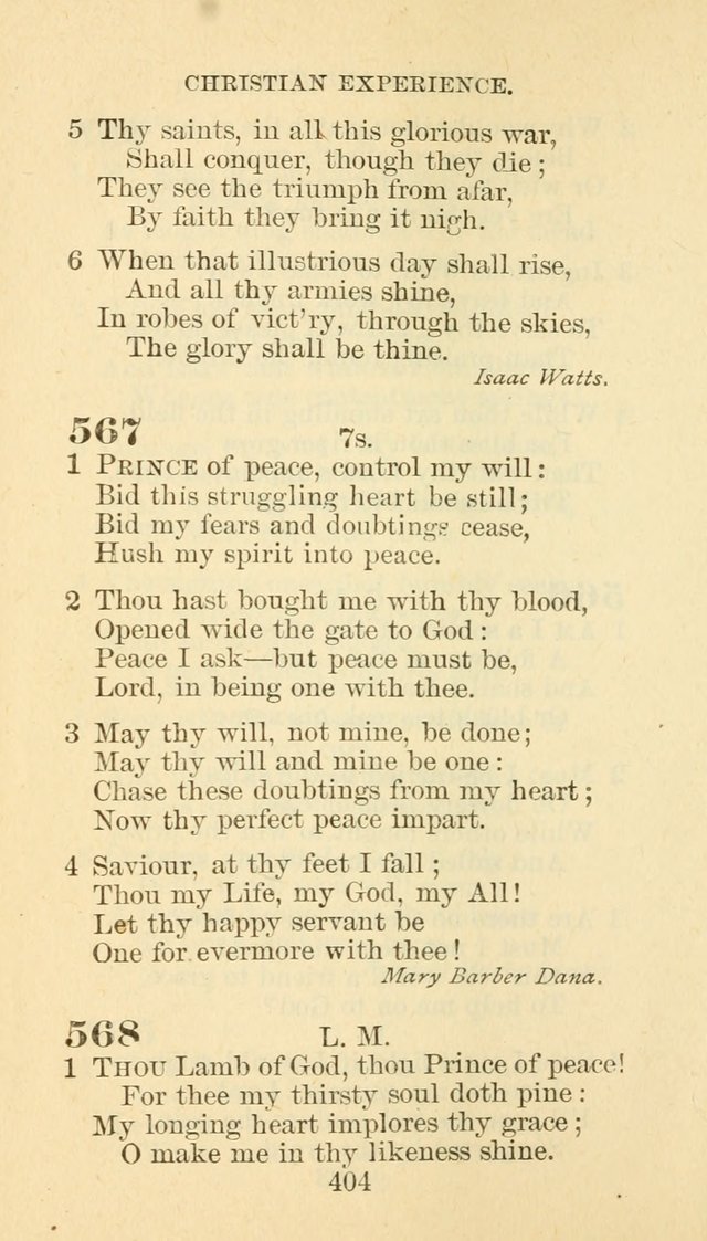 Hymn Book of the Methodist Episcopal Church, South page 411