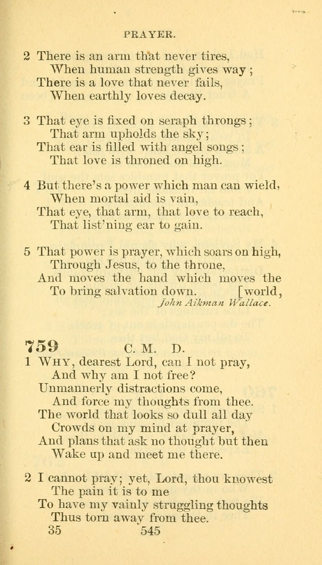 Hymn Book of the Methodist Episcopal Church, South page 552