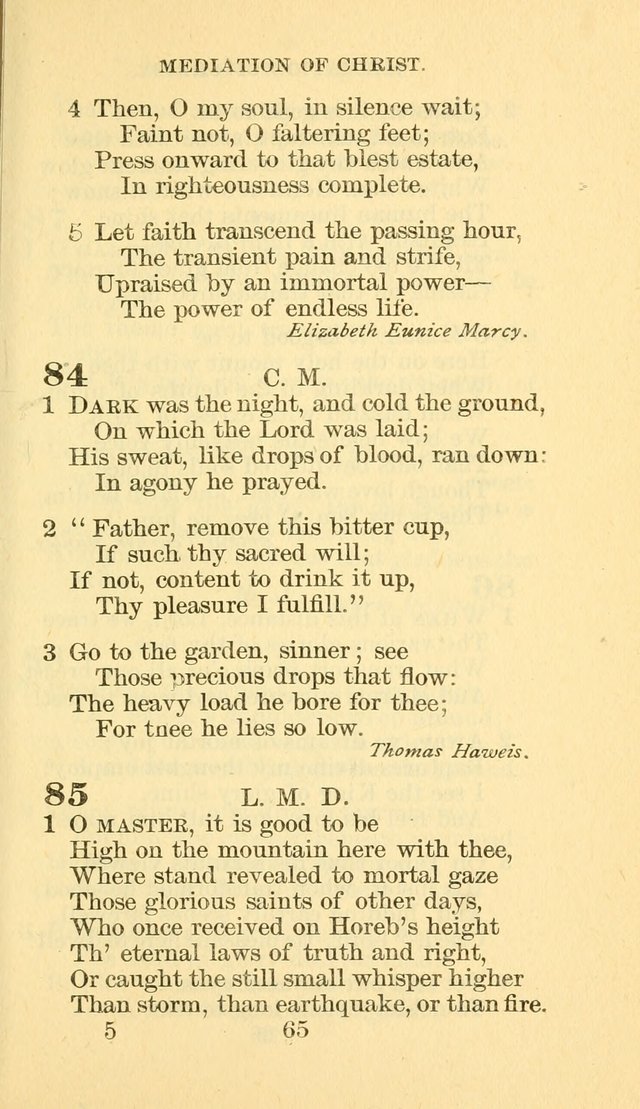 Hymn Book of the Methodist Episcopal Church, South page 72