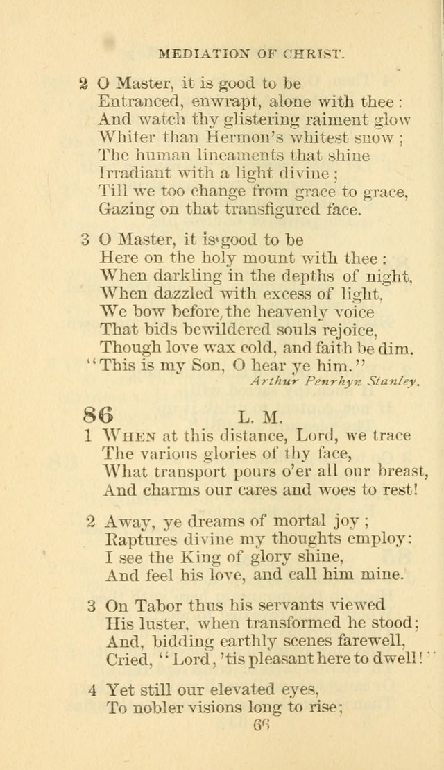 Hymn Book of the Methodist Episcopal Church, South page 73