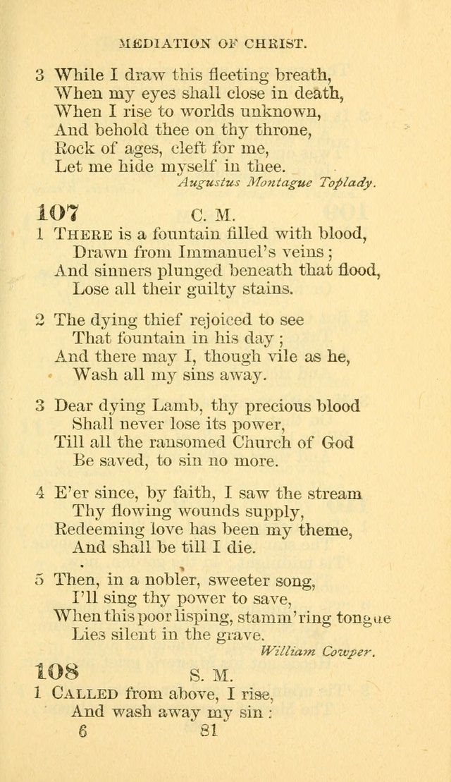 Hymn Book of the Methodist Episcopal Church, South page 88