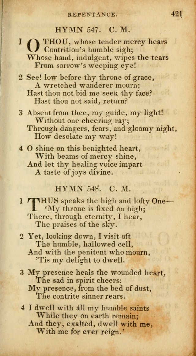 Hymn Book of the Methodist Protestant Church. (2nd ed.) page 399