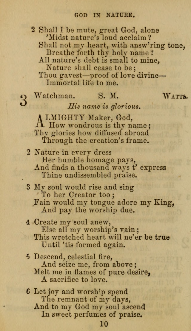 Hymn Book of the Methodist Protestant Church. (11th ed.) page 10