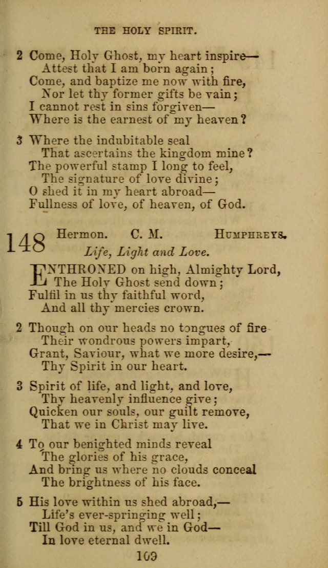 Hymn Book of the Methodist Protestant Church. (11th ed.) page 111