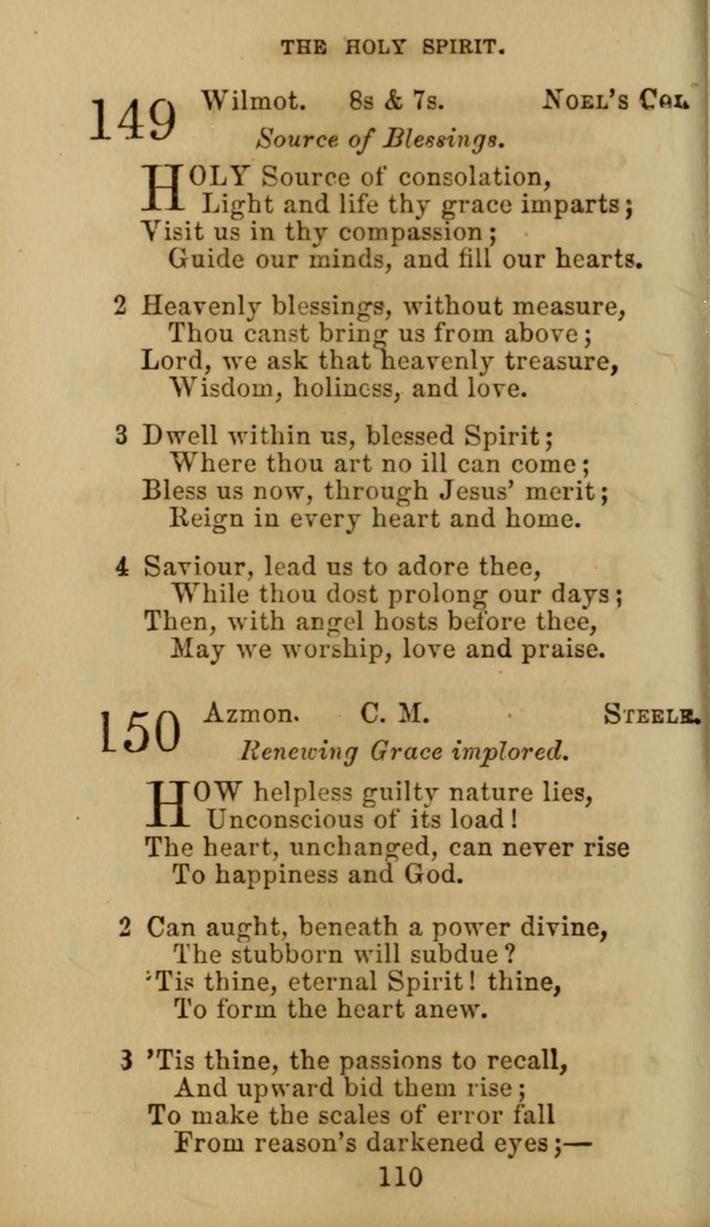 Hymn Book of the Methodist Protestant Church. (11th ed.) page 112