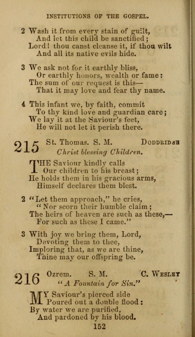 Hymn Book of the Methodist Protestant Church. (11th ed.) page 154