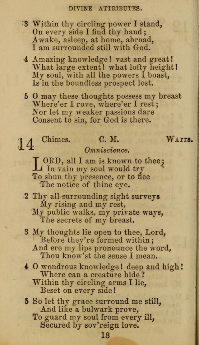 Hymn Book of the Methodist Protestant Church. (11th ed.) page 18