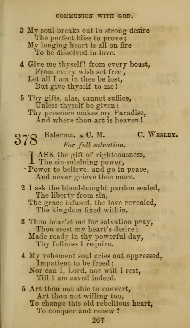 Hymn Book of the Methodist Protestant Church. (11th ed.) page 269