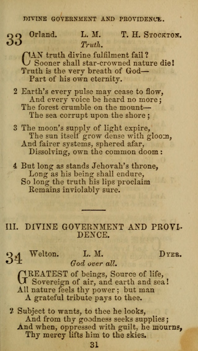 Hymn Book of the Methodist Protestant Church. (11th ed.) page 33