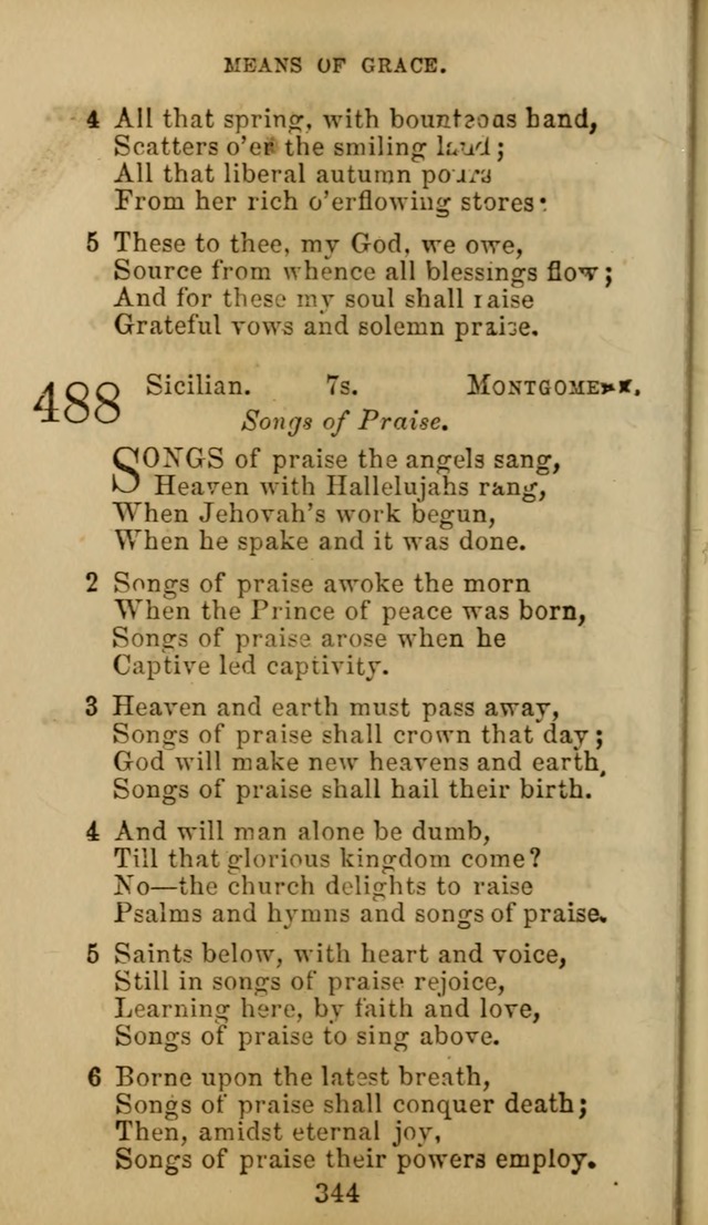 Hymn Book of the Methodist Protestant Church. (11th ed.) page 346