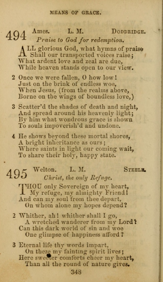 Hymn Book of the Methodist Protestant Church. (11th ed.) page 350