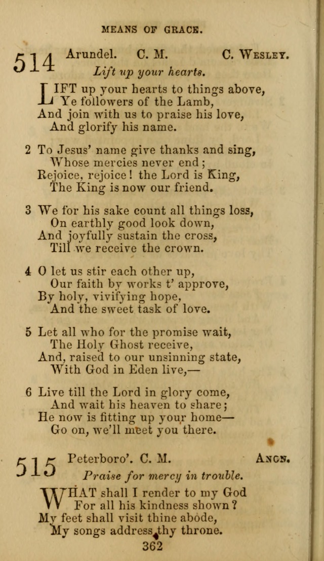 Hymn Book of the Methodist Protestant Church. (11th ed.) page 376