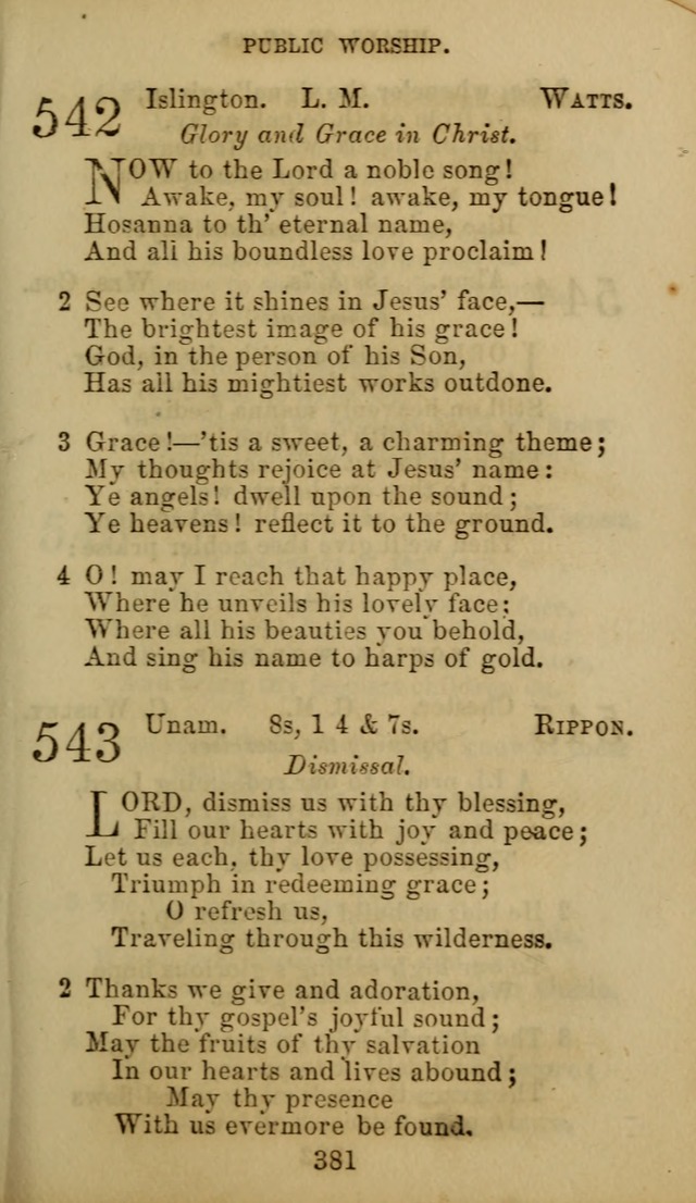 Hymn Book of the Methodist Protestant Church. (11th ed.) page 395