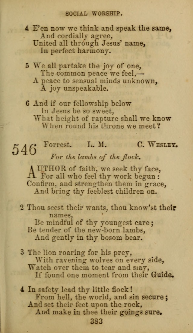Hymn Book of the Methodist Protestant Church. (11th ed.) page 397