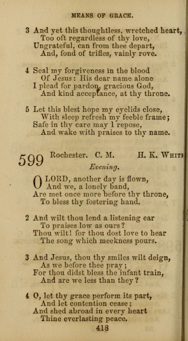 Hymn Book of the Methodist Protestant Church. (11th ed.) page 432