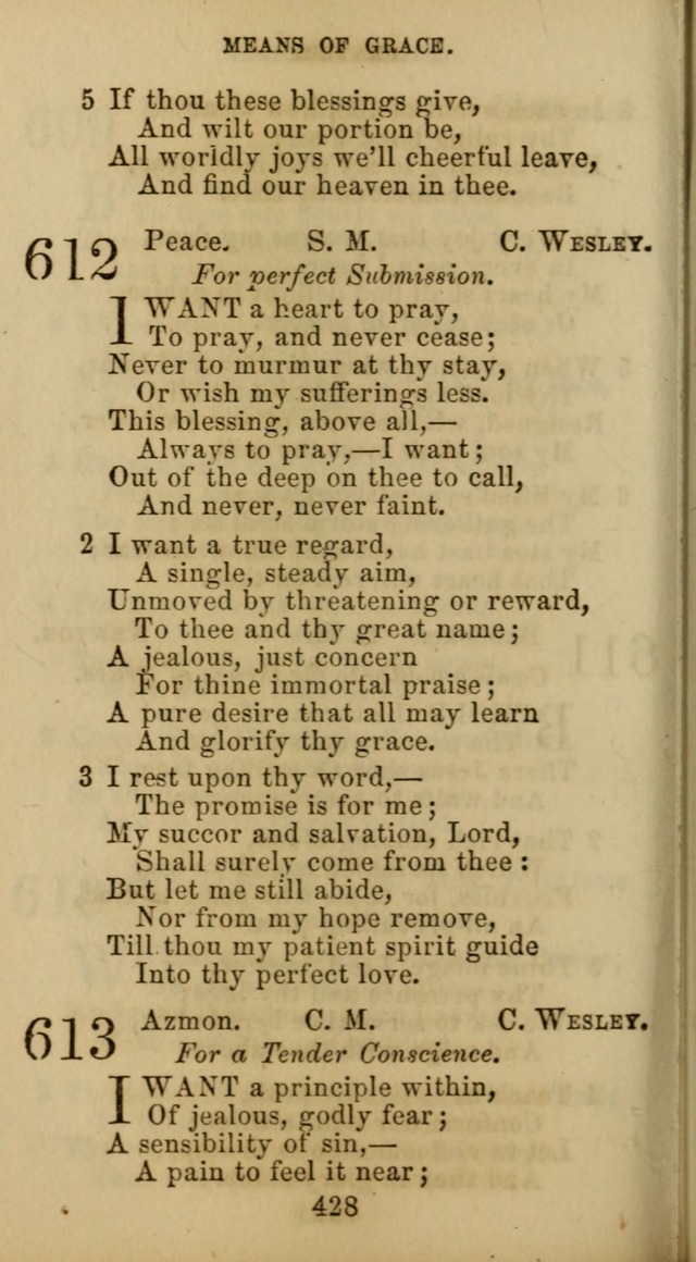 Hymn Book of the Methodist Protestant Church. (11th ed.) page 442
