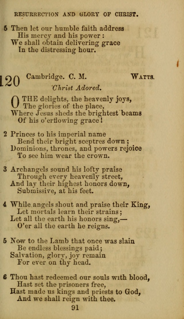 Hymn Book of the Methodist Protestant Church. (11th ed.) page 93