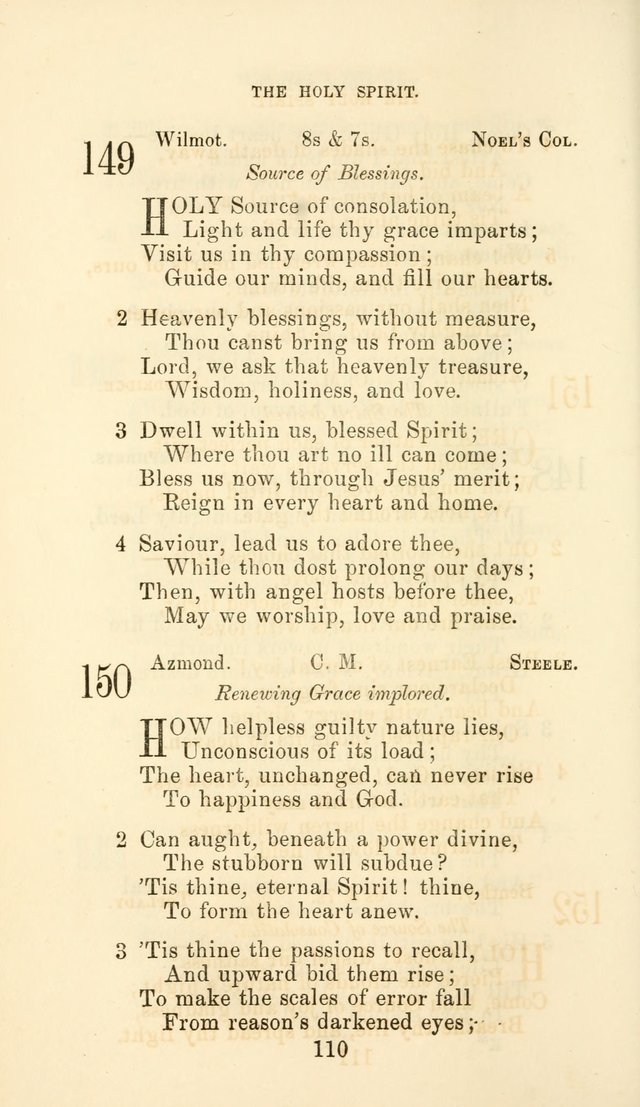 Hymn Book of the Methodist Protestant Church page 117